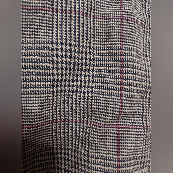 MAX RAVE Collared Cropped Multi-pattern Top - Picture 6 of 7